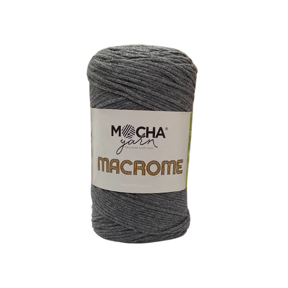 COT/POL YARN:250GR (180MTR) (MOCHA/MACROME)