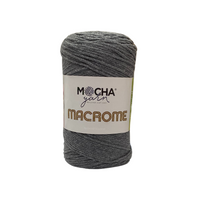 Macrame Cotton Blend Yarn — 250 g, 180 m (MOCHA/MACROME)