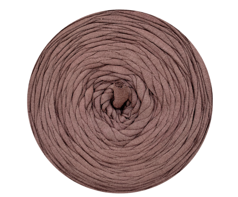 T-SHIRT YARN~120MTR (~700GRM) (MOCHA/T-SHIRT)
