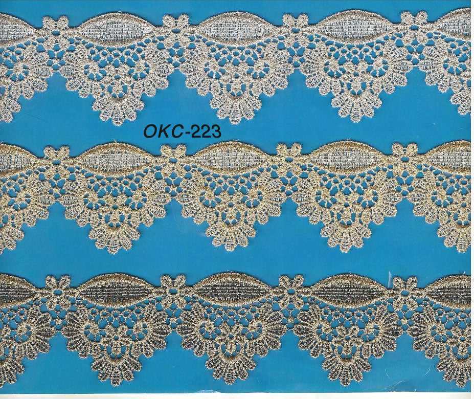 GUIPURE LACE W/M.YARN (OKC-223)