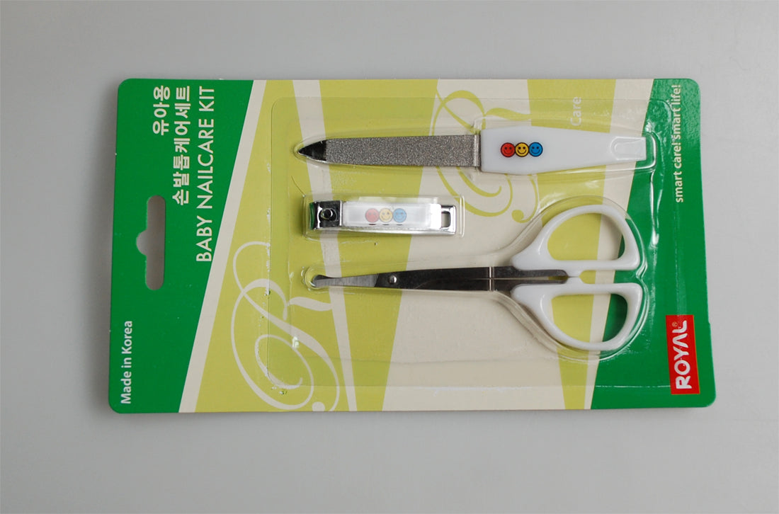 BABY NAIL CLIPPER,SCISSOR:BL (RM-3B/1)