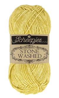 Scheepjes Stone Washed Cotton/Acrylic Yarn — 50 g × 5 (SCHE/STONE WASH)