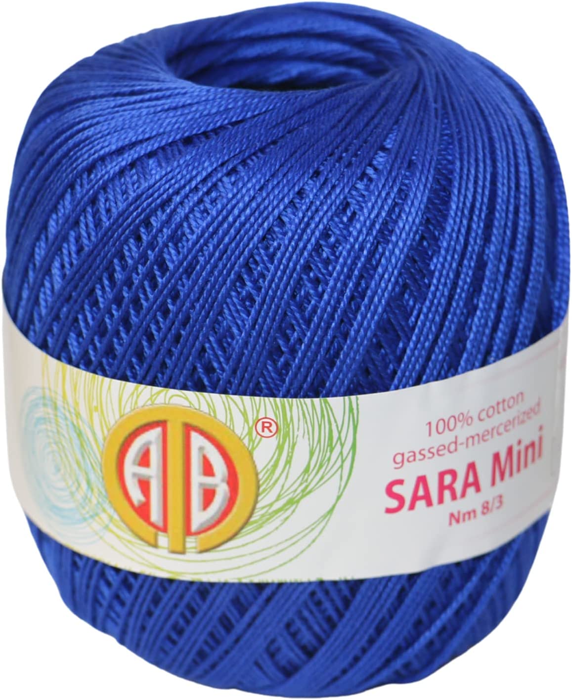 100%COT.YARN:100GRx3BL (300GRM) (SARA MINI/3)