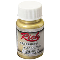 Metallic Textile Paint – 50 ml (METALIC TEXTILE/50)