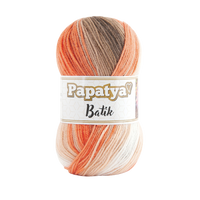 Papatya Batik Acrylic Yarn – 100 g – Pack of 5 (PAPATYA/BATIK)