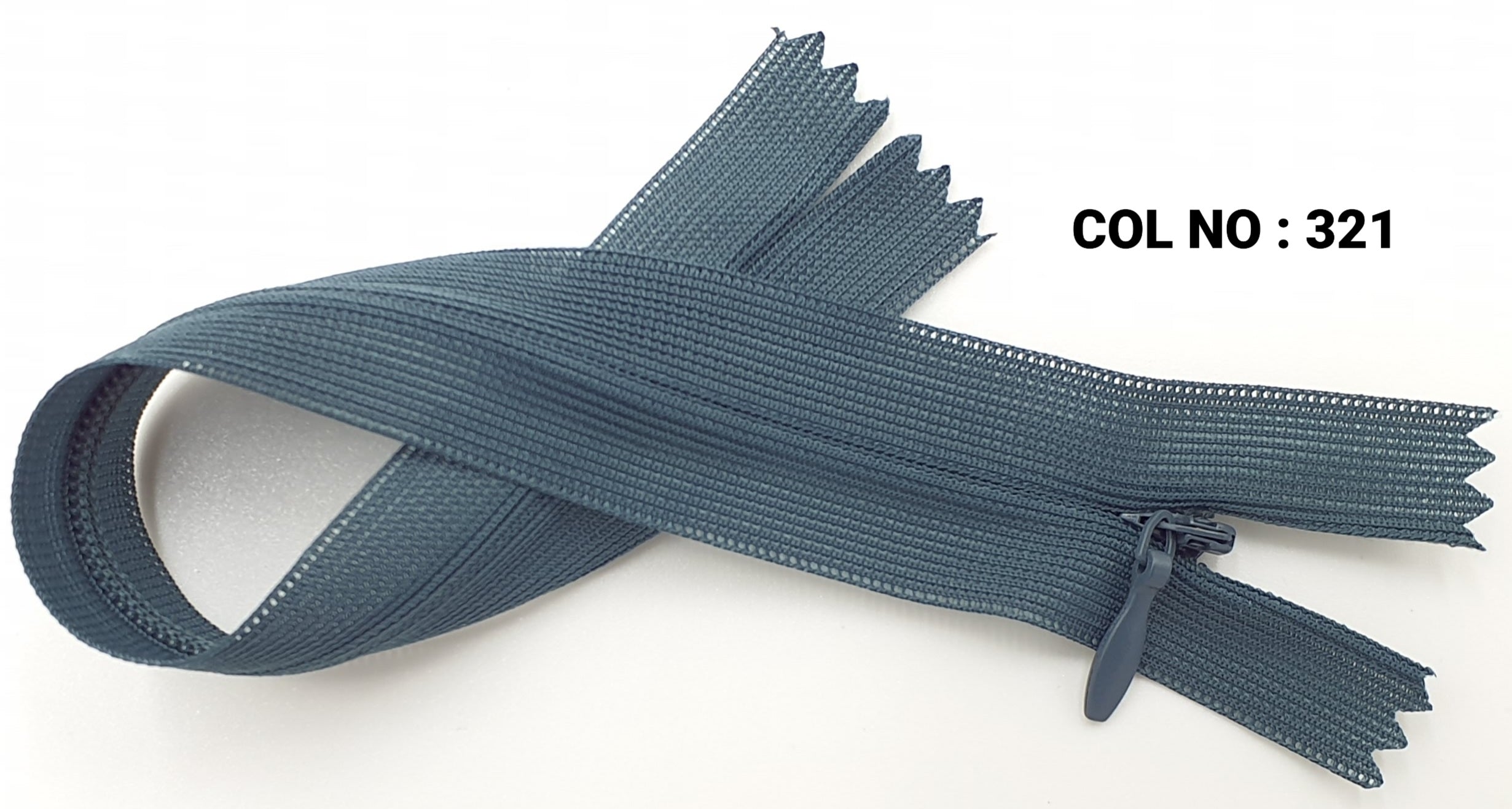 INVISIBLE ZIPPER:50PC/PKT (220321/8)