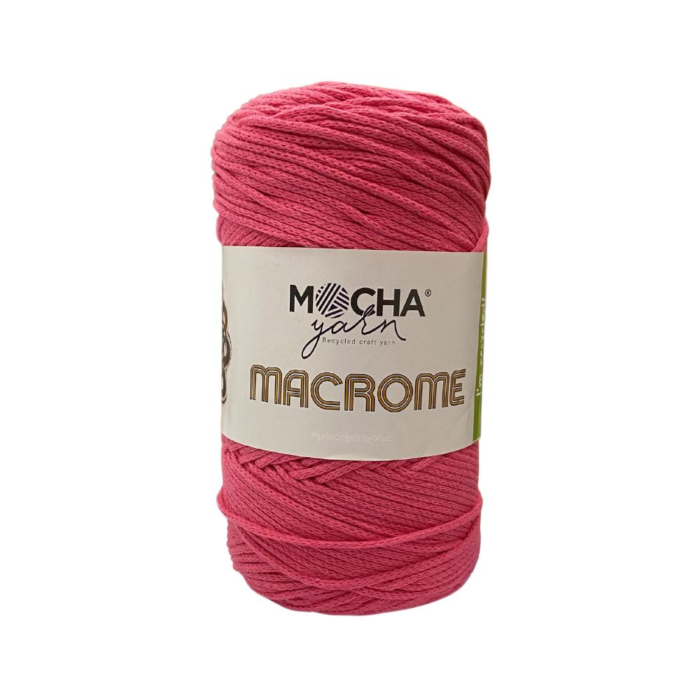 COT/POL YARN:250GR (180MTR) (MOCHA/MACROME)