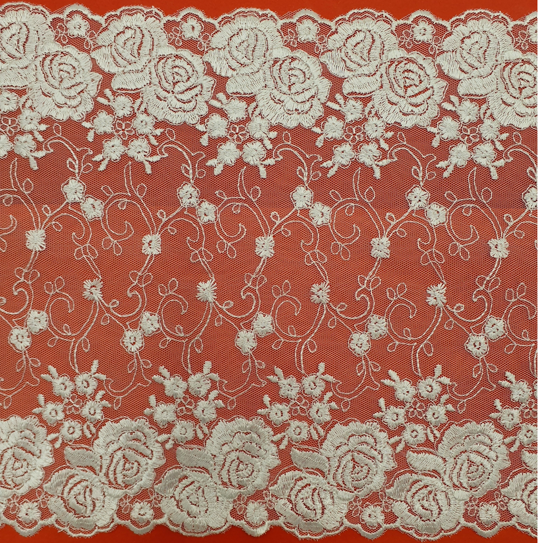 NET CUT LACE:15Y (13.7M)21.25CM) (D-50-4432)
