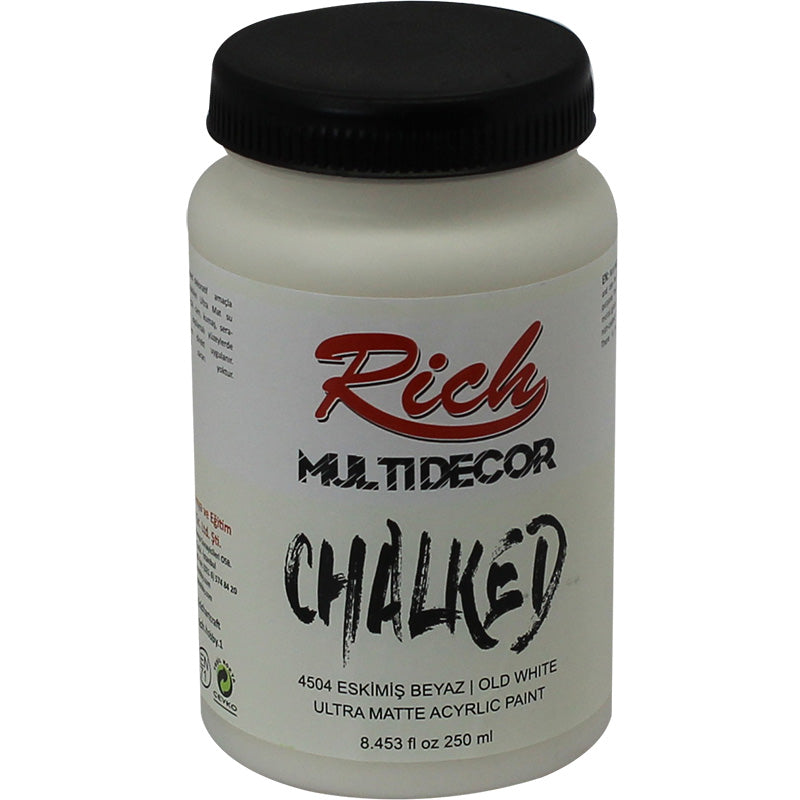 CHALKED ACRY.PAINT-250ML (MULTI DECOR-250CC)