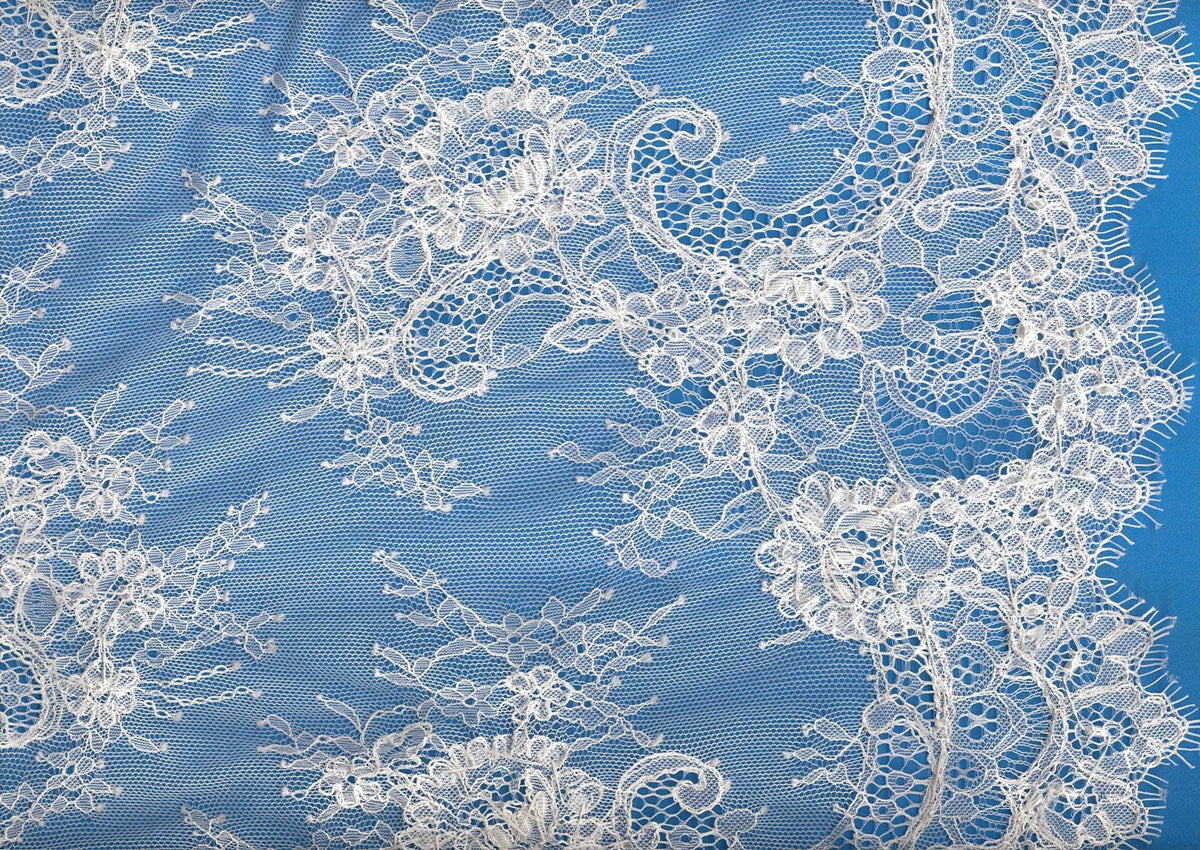 RASCHEL LACE W/BEAD & CORDING (OKC-281)