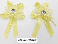 Ribbon Flowers, Pack of 20 (130703)