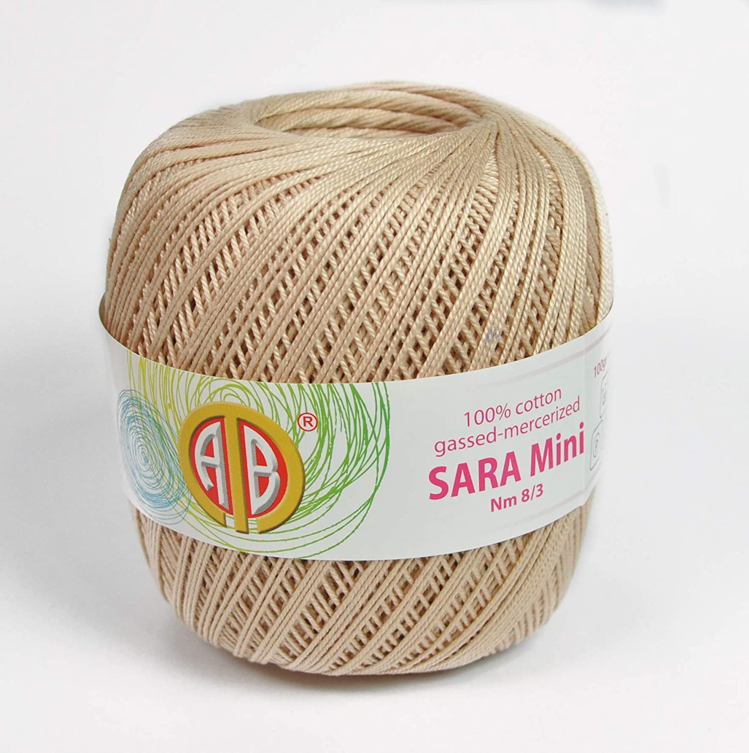 100%COT.YARN:100GRx3BL (300GRM) (SARA MINI/3)