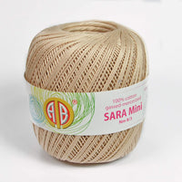 Sara Mini Cotton Yarn — 100 g × 3 Balls (SARA MINI/3)