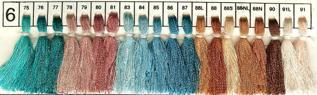 VISCOSE RAYON EMB.THREAD:10PC (ZAMZAM)