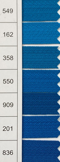 YKK Invisible Zippers – Pack of 10 (CHC-36/50CM-10PC)
