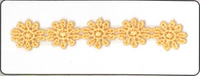 Chemical Lace Trim – 15 yd × 1/2 in (MA1165)