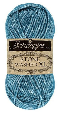 Scheepjes Stone Washed XL Cotton/Acrylic Yarn — 50 g × 5 (SCHE/STONE WASH-XL)