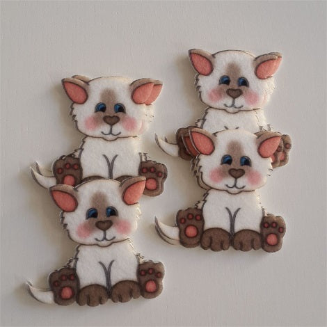 FELT APPLIQUE SEWING FIX:6PC (DK-FELT/SEW)