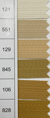 YKK Invisible Zippers – Pack of 10 (CHC-36/50CM-10PC)