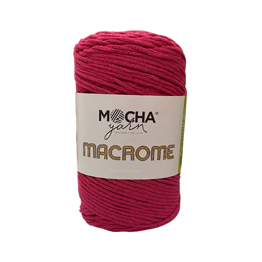 COT/POL YARN:250GR (180MTR) (MOCHA/MACROME)