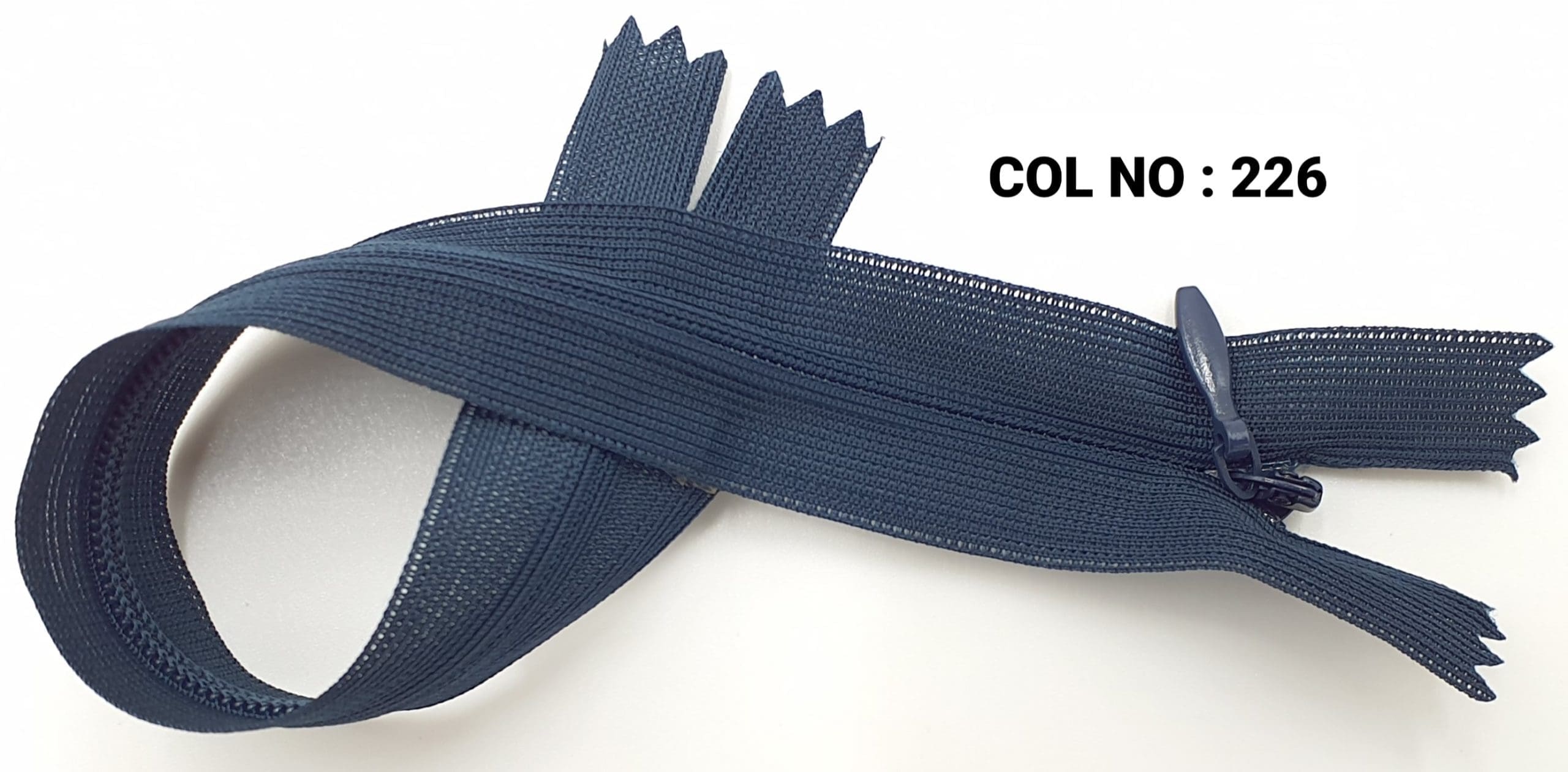 INVISIBLE ZIPPER:50PC/PKT (220321/8)