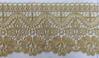 Chemical-Cut Lace Trim – 15 yd × 3-3/4 in (MA1925)