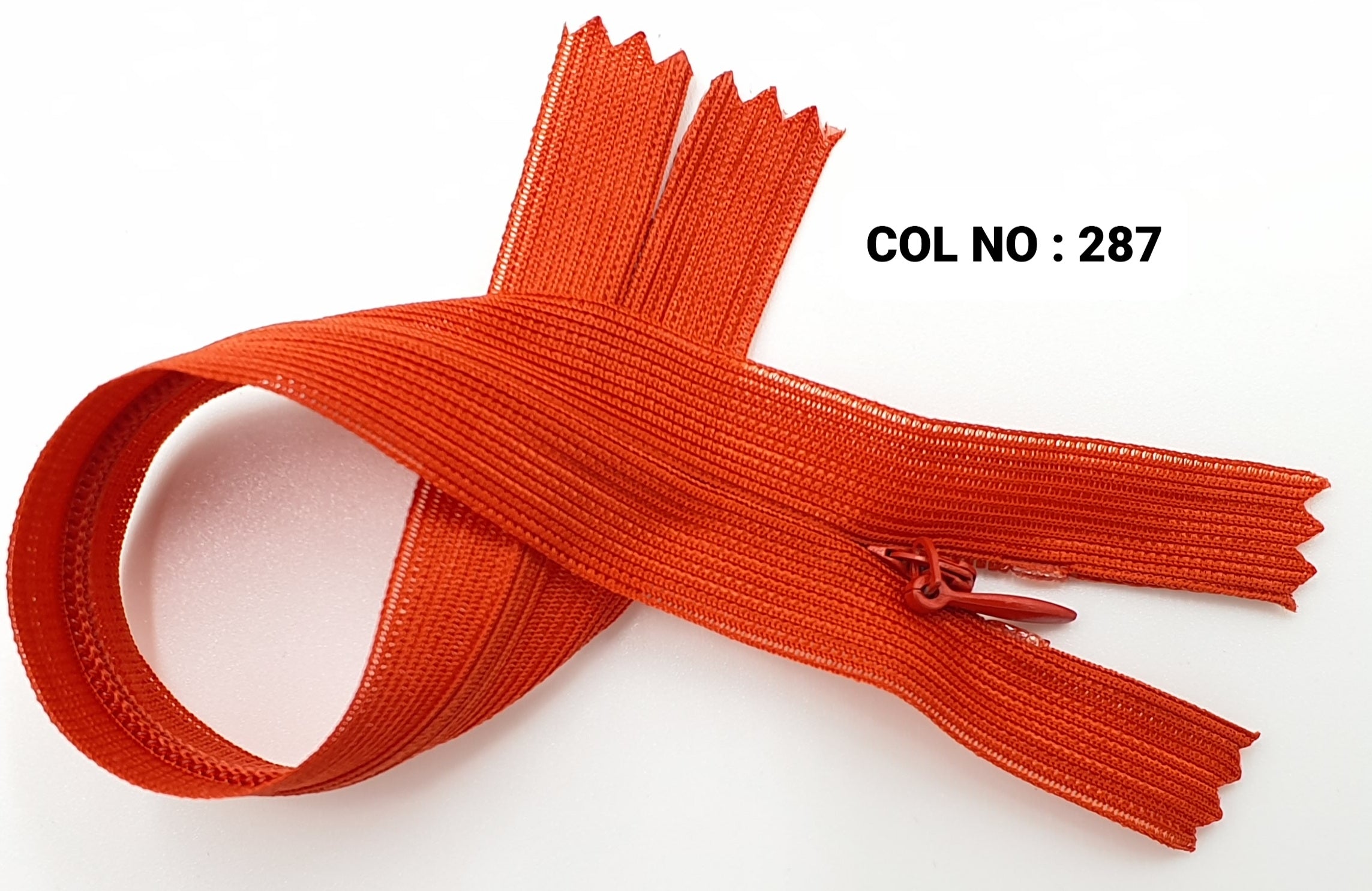 INVISIBLE ZIPPER:50PC/PKT (220321/8)