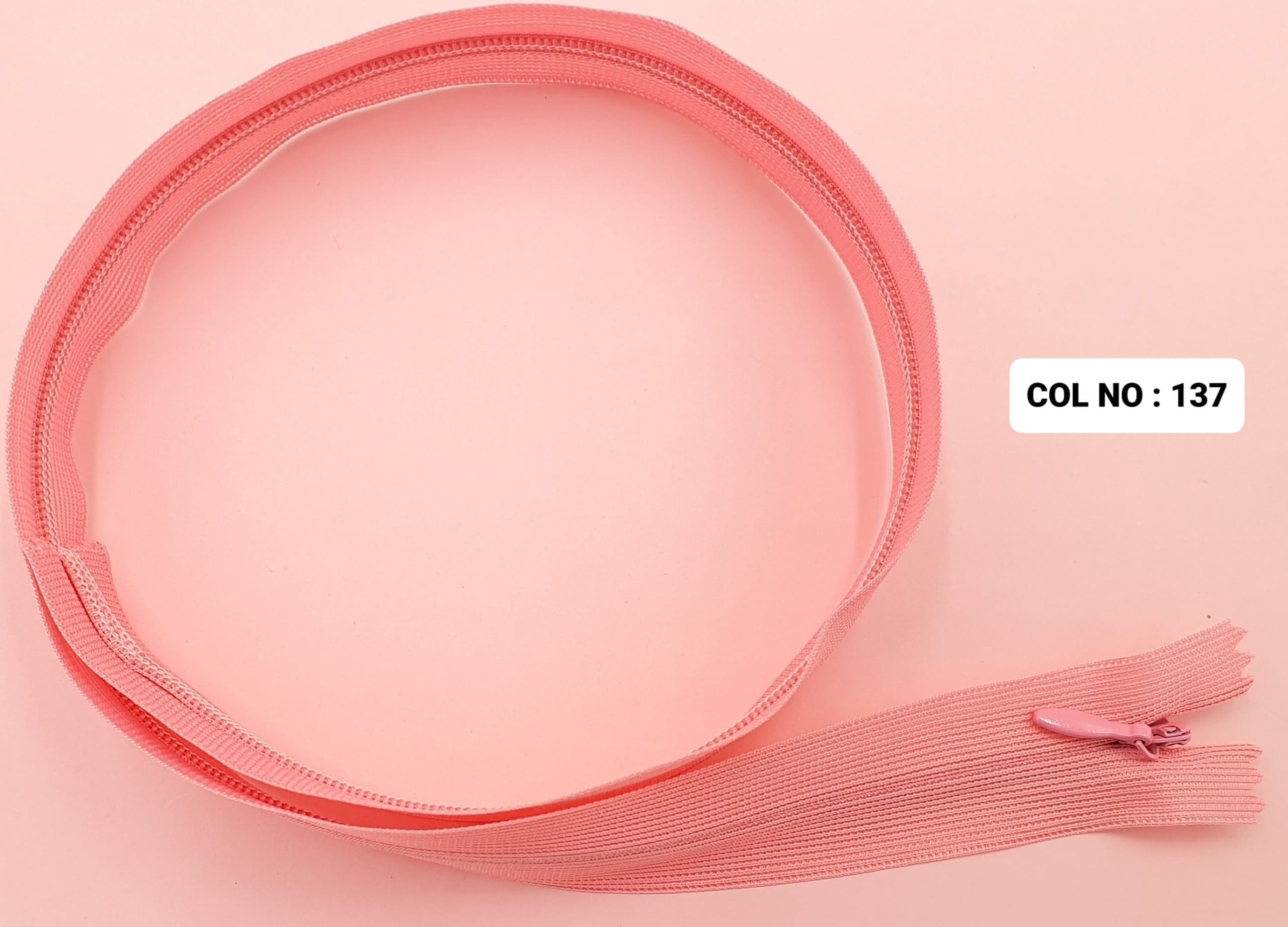 INVISIBLE ZIPPER:50PC/BAG (220321/20)