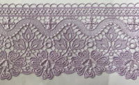 Chemical-Cut Lace Trim – 15 yd × 3-3/4 in (MA1925)