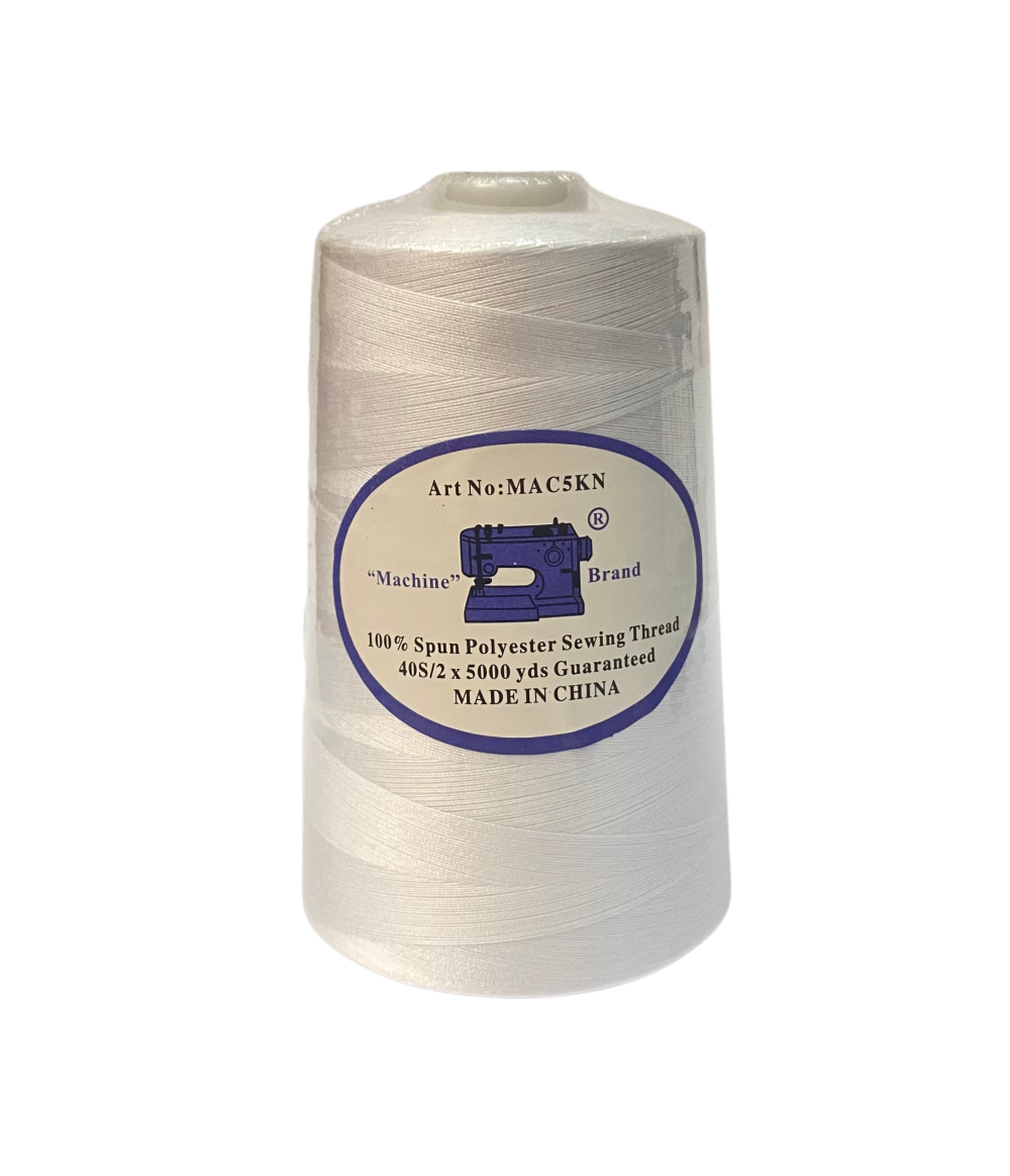 SPUN POL.SEW THREAD:5000Y (MAC5KN)