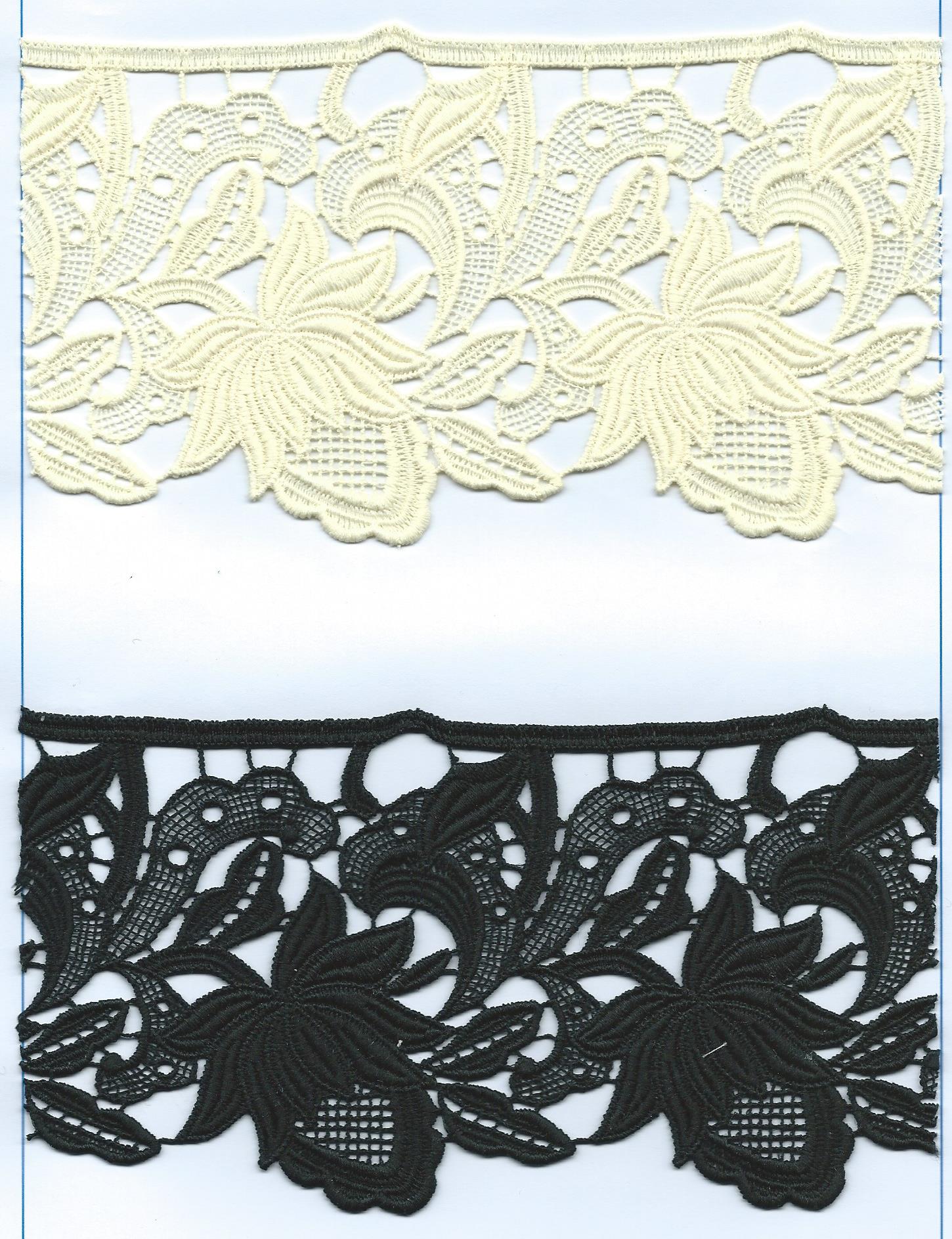 CH.CUT-LACE W/TEX :15Y:10CM (TX57-1150)