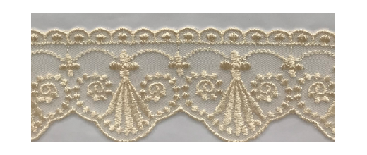 NET CUT LACE:2-1/8" (D-51-4286)