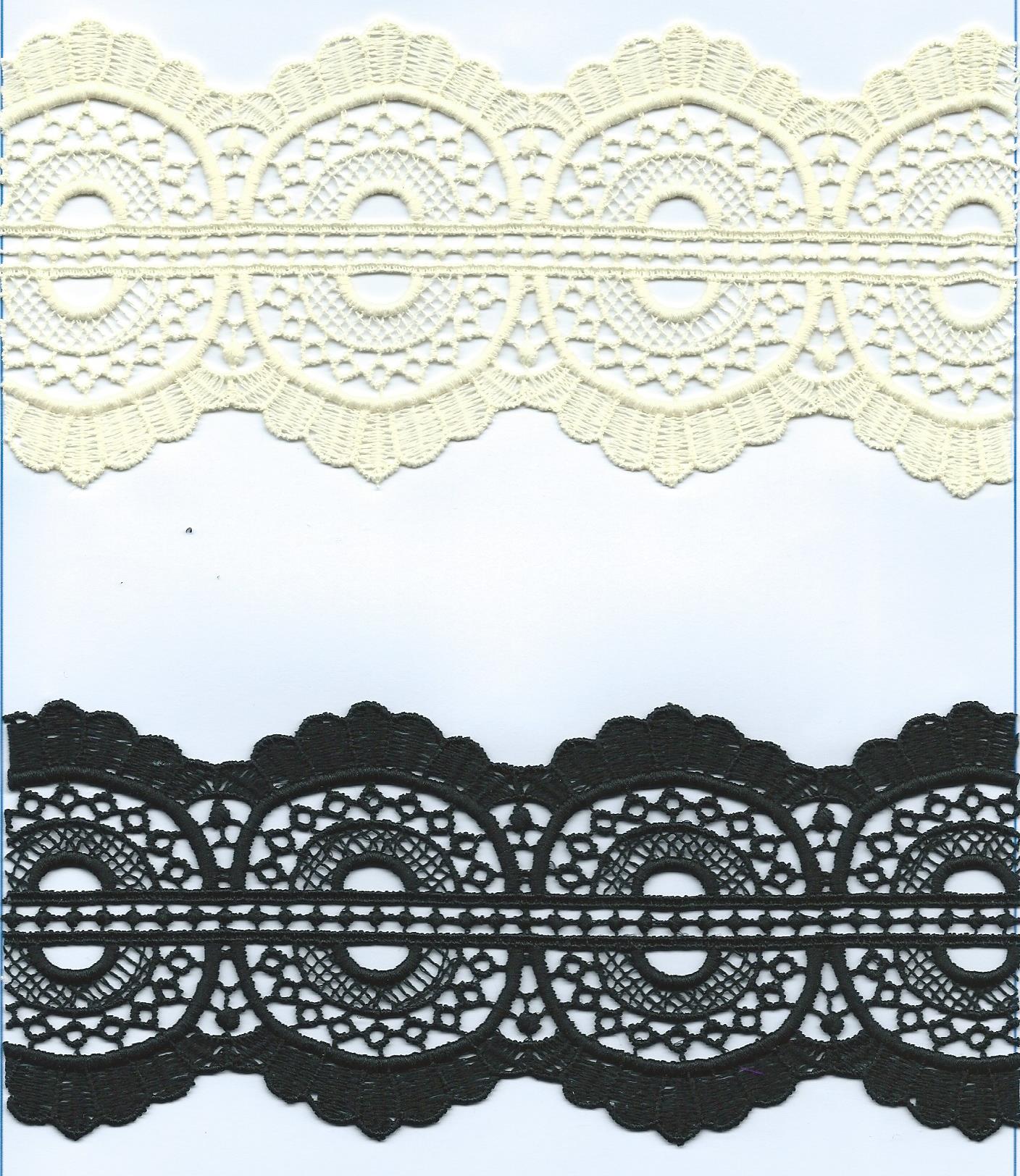 CH.CUT-LACE W/TEX :15Y:8.75CM (TX57-1148)