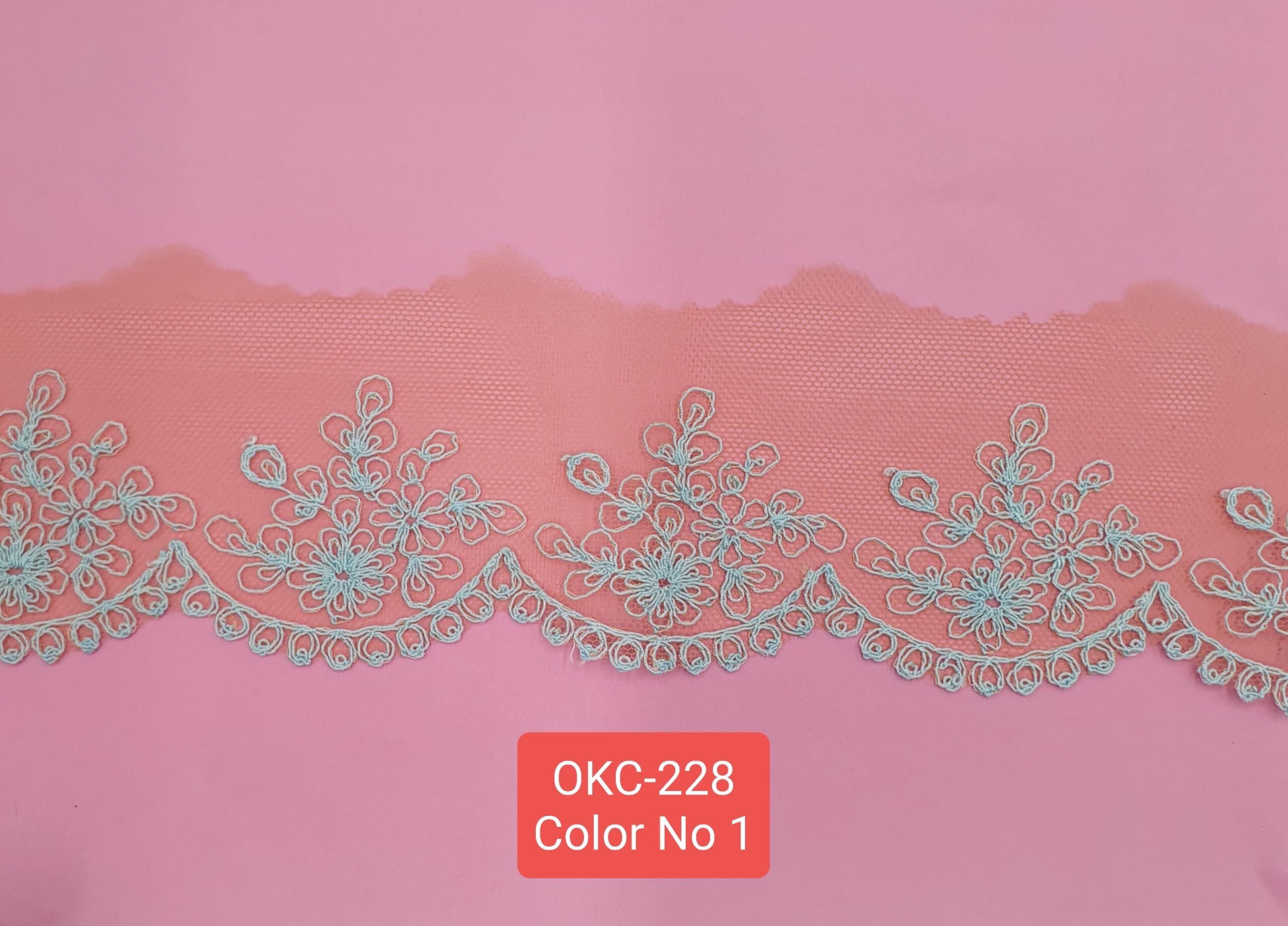TULLE EMB.LACE (OKC-228)