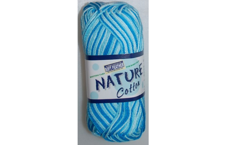 KNIT.YARN COT;10BLx50G (1/2KG) (FC-205C)