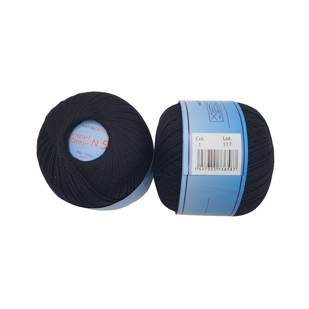 COT.KNIT YARN:50GRx4 (200GRM) (PEARL COTTON-5)