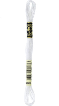 DMC Light Effects Metallic Embroidery Floss — 6 Skeins (317W)