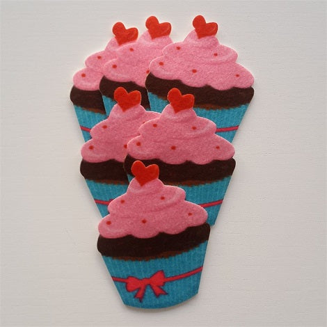 FELT APPLIQUE SEWING FIX:6PC (DK-FELT/SEW)