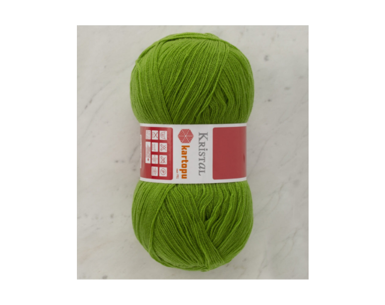 ACRY.YARN:100Gx5 (500GM) (KARTOPU/KRISTAL)