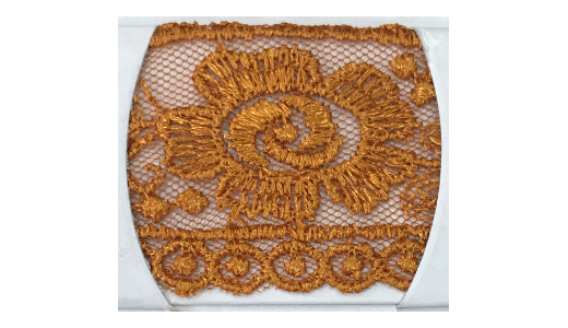 NET-CUT LACE;15Y (13.7MT)4.38CM) (D-2943)