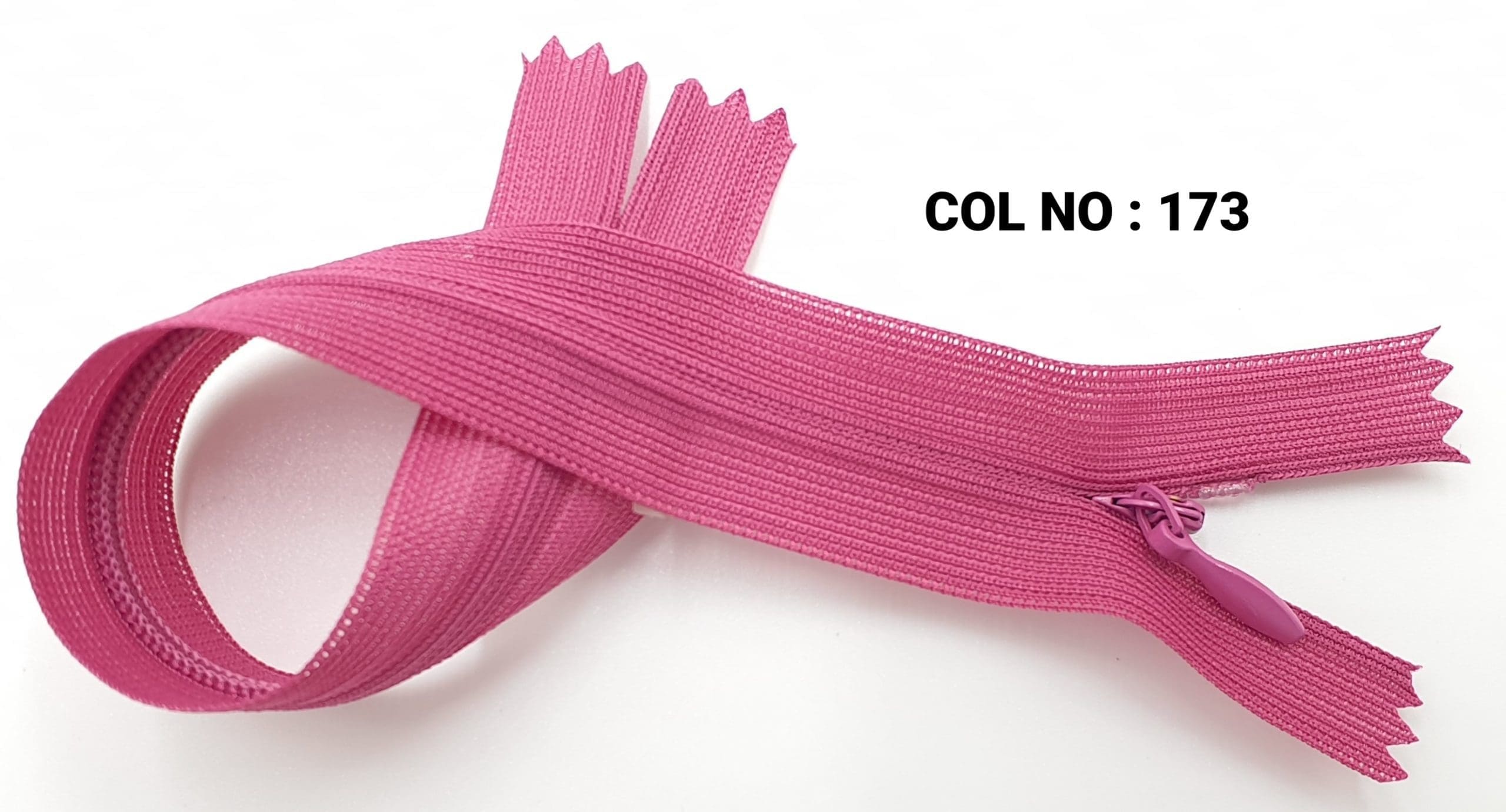 INVISIBLE ZIPPER:50PC/PKT (220321/8)