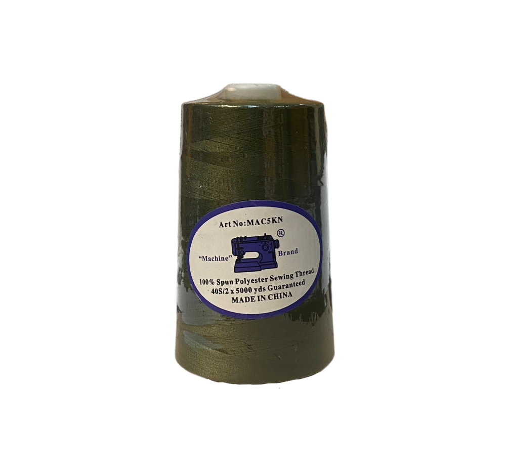 SPUN POL.SEW THREAD:5000Y (MAC5KN)