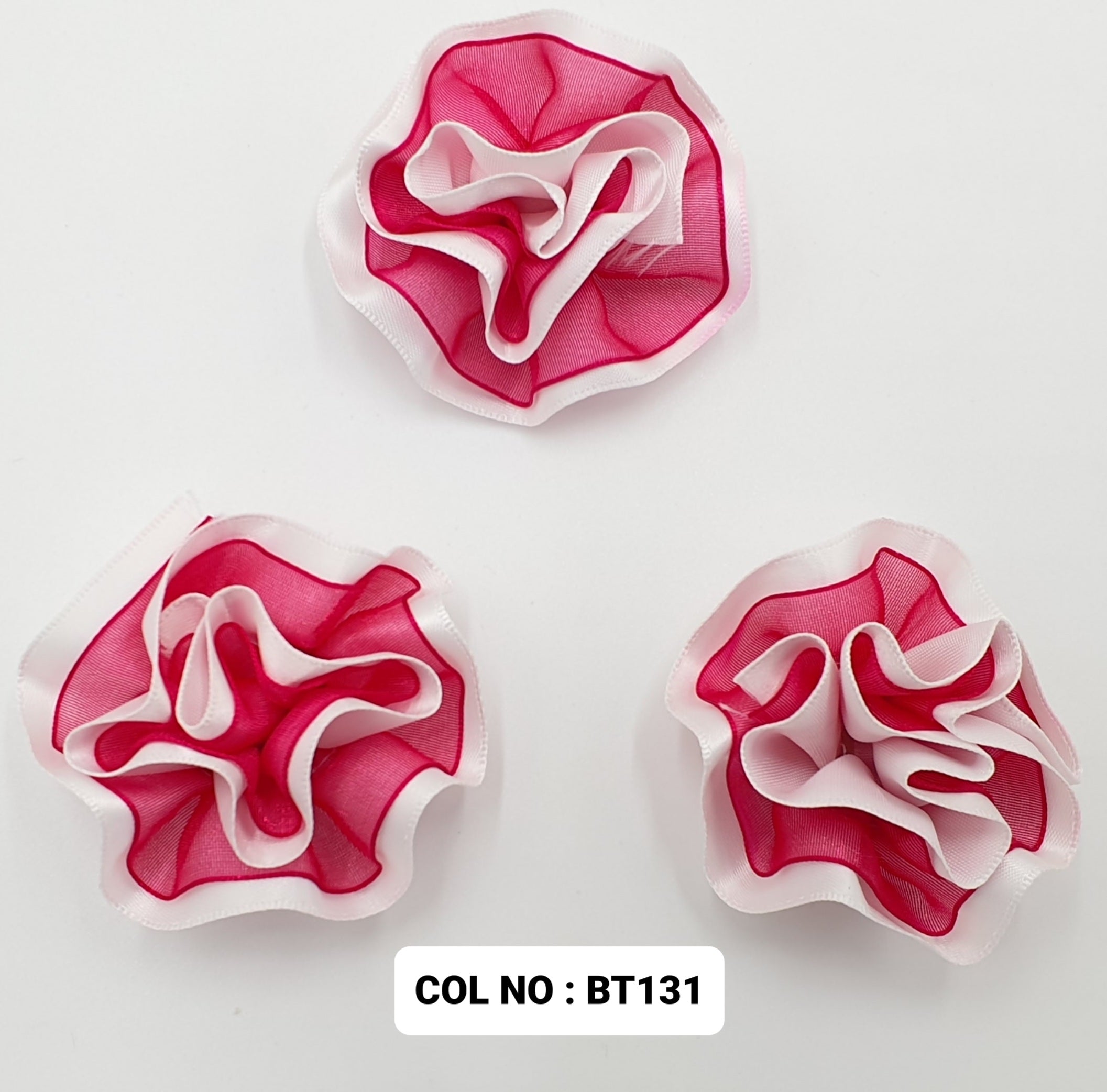 RIBBON FLOWER:20PC/PKT (V3200)