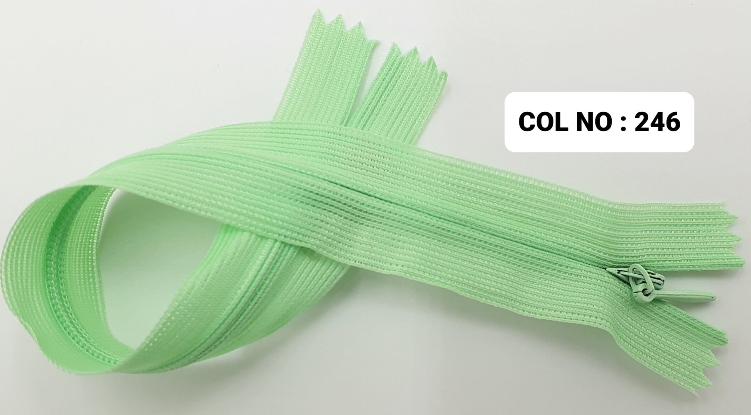 INVISIBLE ZIPPER:50PC/PKT (220321/8)