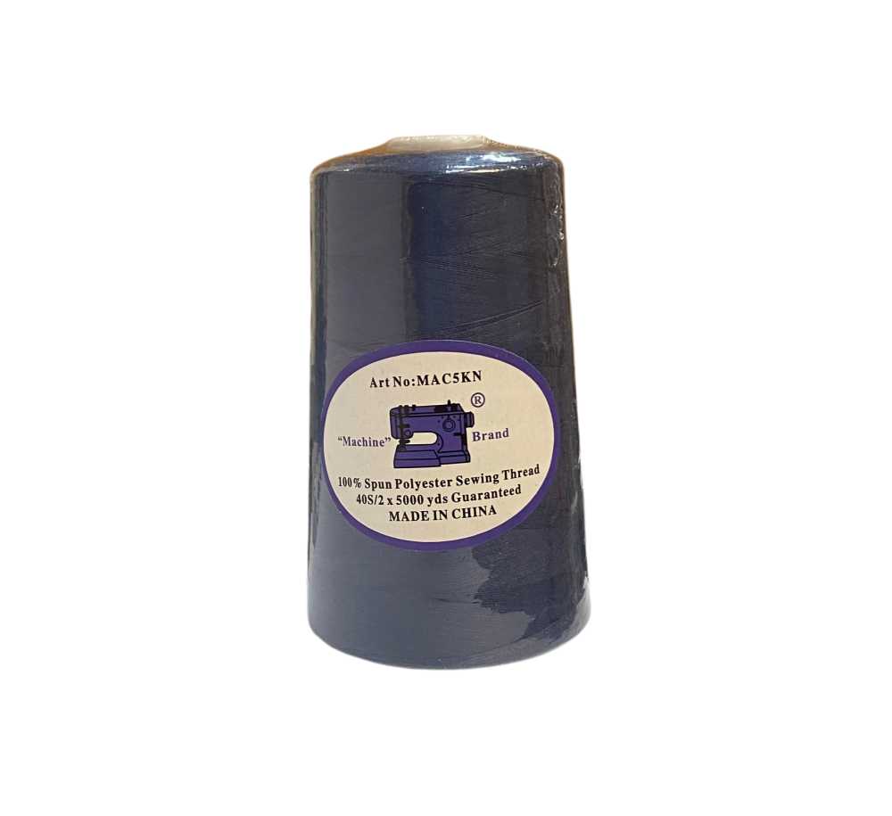 SPUN POL.SEW THREAD:5000Y (MAC5KN)