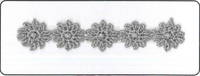 Chemical Lace Trim – 15 yd × 1/2 in (MA1165)