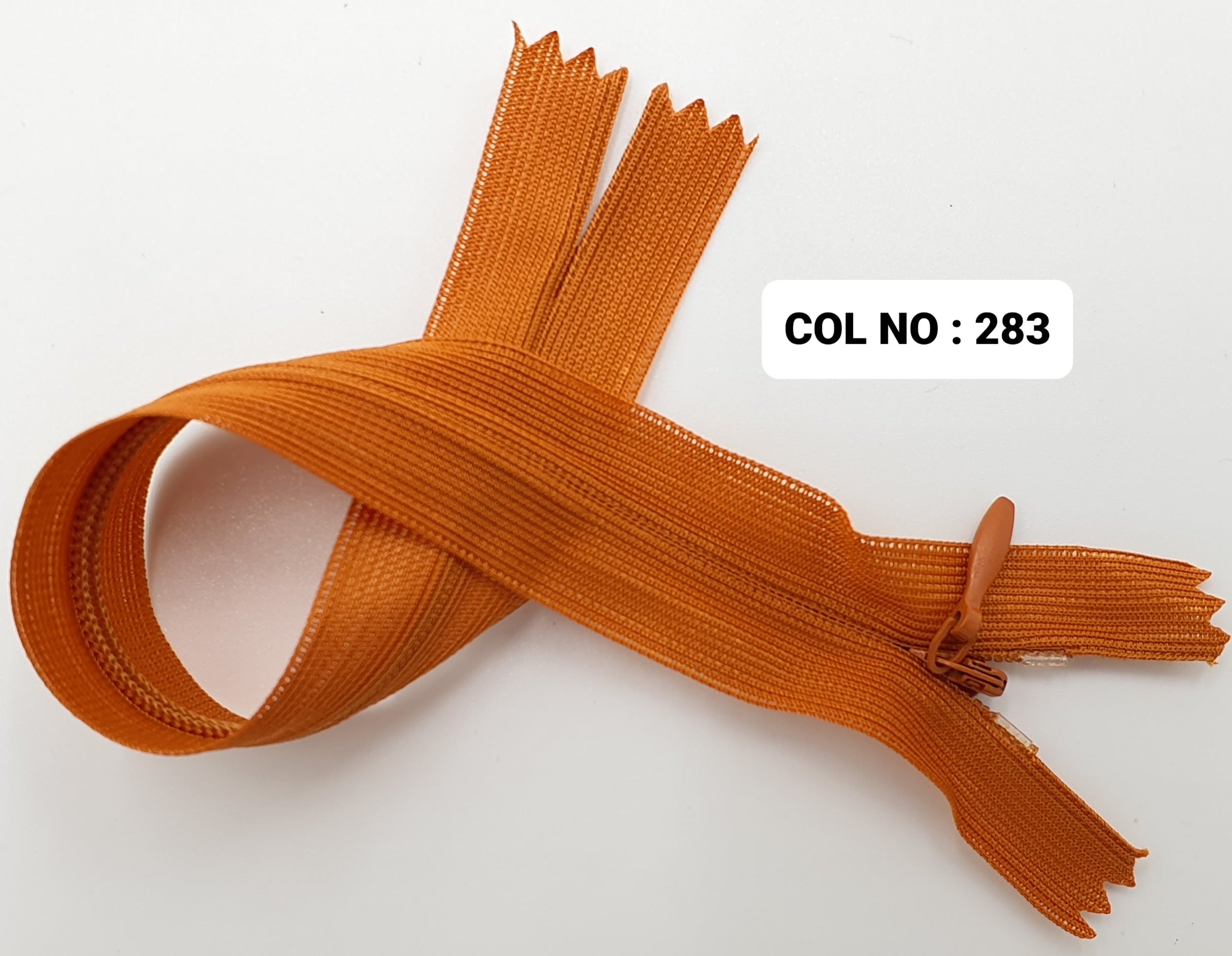 INVISIBLE ZIPPER:50PC/PKT (220321/8)