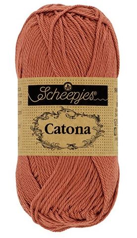 COT YARN:5Pcx50G”SCHEEPJES” (SCHE/CATONA-5PC)