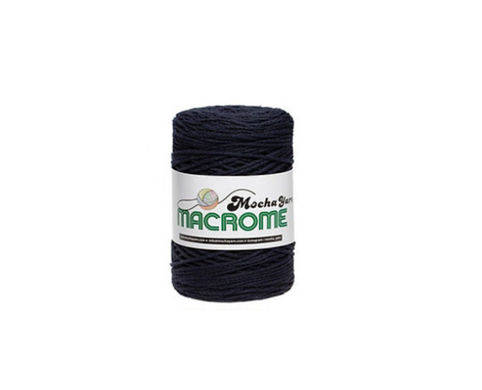 COT/POL YARN:250GR (180MTR) (MOCHA/MACROME)