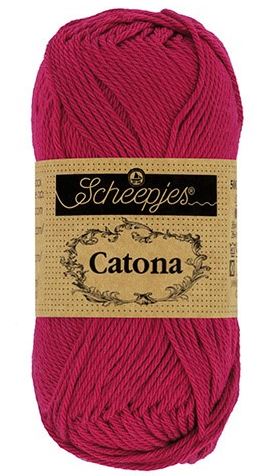 COT YARN:5Pcx50G”SCHEEPJES” (SCHE/CATONA-5PC)